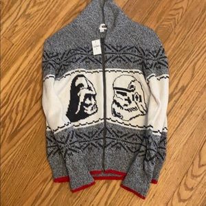 NWT Gap Darth Vader Sweater